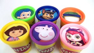 Learn Colors, Playdoh Nick Jr. Bubble Guppies, Paw Patrol, Peppa, Little Charmers, Umizoomi / TUYC