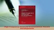 PDF  High Frequency Financial Econometrics Recent Developments Read Full Ebook