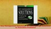 Download  Key Management Solutions 50 Leading Edge Solutions to Executive Problems PDF Online