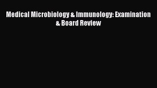 FREE PDF Medical Microbiology