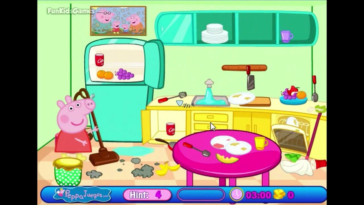Peppa Pig Full Episodes - Peppa Pig Cleaning a Kitchen | Peppa Pig English Episodes