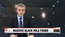 Scientists discover super massive black hole with mass of 17 billion suns