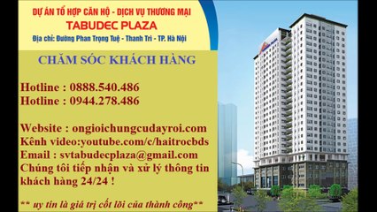 CHUNG CƯ TABUDEC PLAZA(HD - 1080)