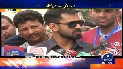 Muhammad Hafeez is Replying on Fighting Question With Shahid Afridi