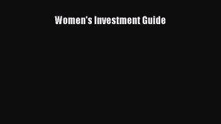 Read Women's Investment Guide PDF Online