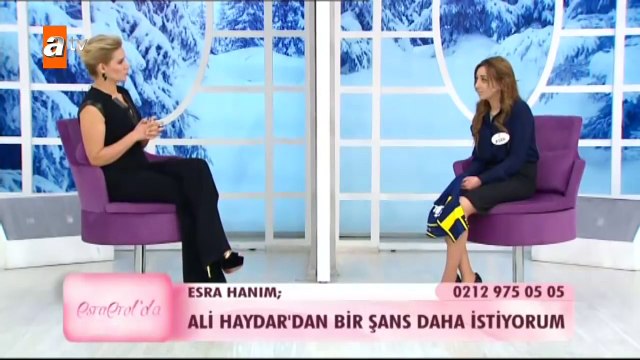 Ali Haydardan bir şans daha istiyorum - Esra Erolda 101. Bölüm - atv