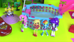 Май Литл Пони Мультики с Игрушками Эквестрия Герлз Мини Куклы Вечеринка в Бассейне от Барби