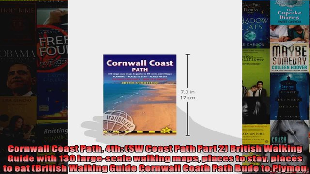 Read Cornwall Coast Path 4th SW Coast Path Part 2 British Walking Guide with 130 largescale Full EBook