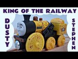 Thomas And Friends Wooden King Of The Railway Dusty Stephen Kids Toy Train Set Thomas The Tank