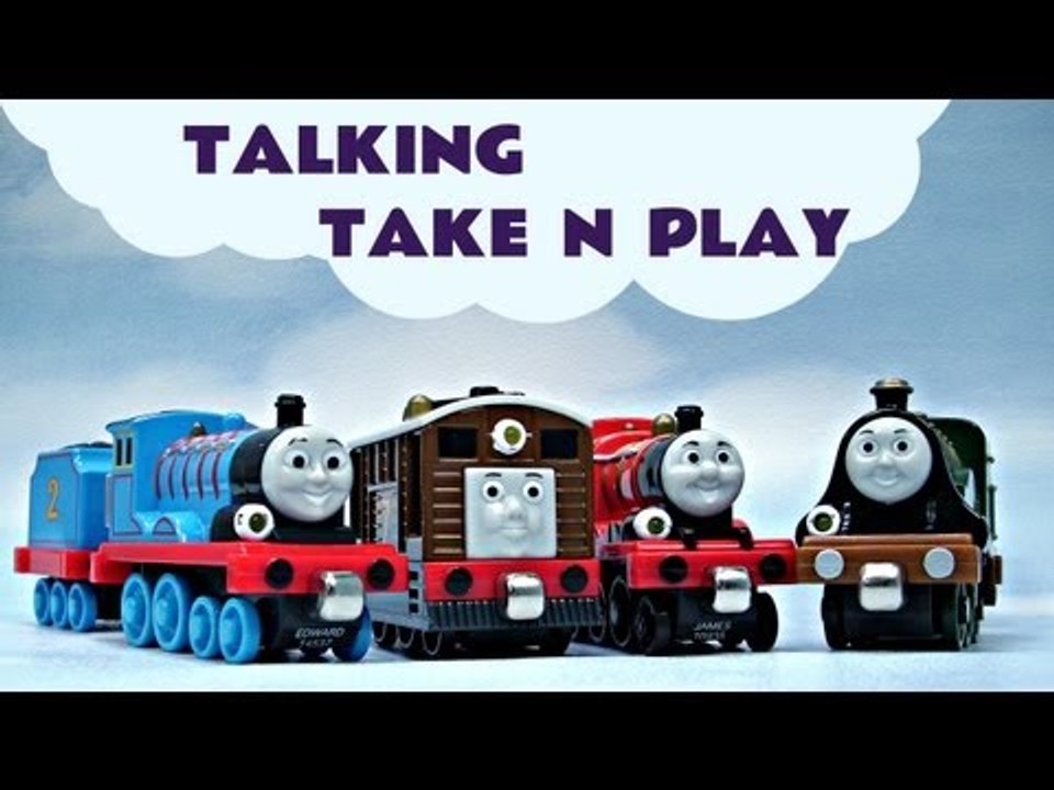Talking Take N Play Trains Thomas And Friends James Emily Edward Toby Kids Toy Train Set