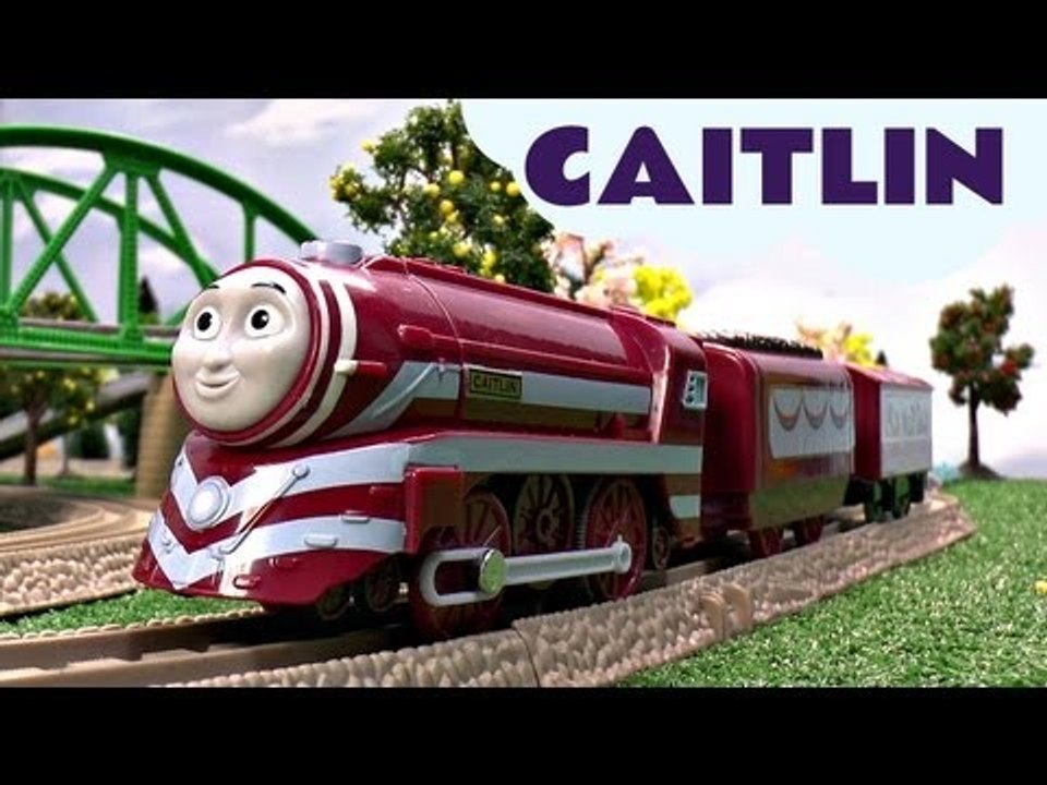 King Of The Railway Caitlin Thomas And Friends Trackmaster Kids Toy Train Set Thomas The Tank