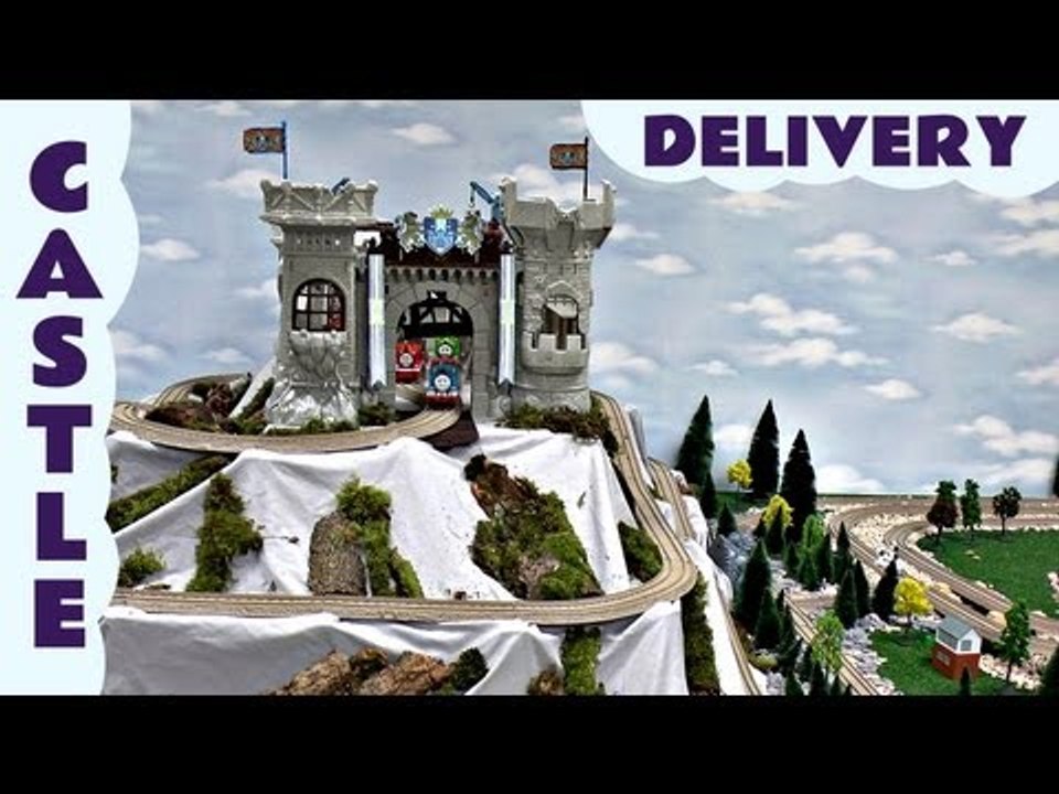 Thomas And Friends King Of The Railway Ulfstead Castle Delivery Thomas The Tank Kids Toy Train Set