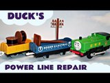Trackmaster Duck's Power Line Repair Kids Toy  Thomas And Friends Train Set Thomas The Tank Engine