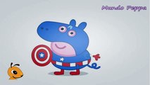 Peppa Pig em Português Brasil - George Pig da Família Peppa Pig Os Vingadores Avengers