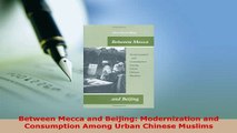 PDF  Between Mecca and Beijing Modernization and Consumption Among Urban Chinese Muslims Download Full Ebook