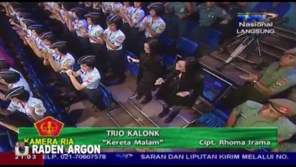TRIO KALONK [Kereta Malam] Live Kamera Ria TVRI (21-01-2014)