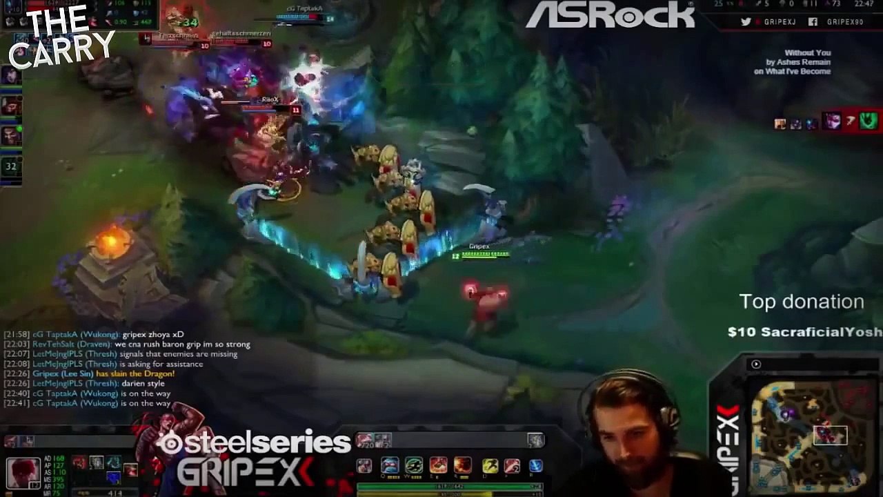 league of legends animation - Gripex Highlights - Best Lee Sin Plays