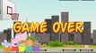 Peppa Pig Basketball - Peppa Pig Games - Peppa Pig plays Basketball with family!
