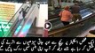 Man got confused using escalator the wrong way