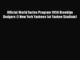 PDF Official World Series Program 1956 Brooklyn Dodgers @ New York Yankees (at Yankee Stadium)