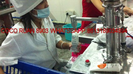 manual automatic filling machine