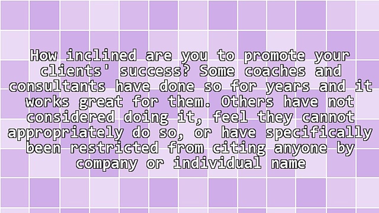 Booklet Tips - Promote Client Success