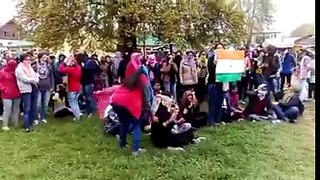 Indian Flag Raised In NIT Srinagar By Girls