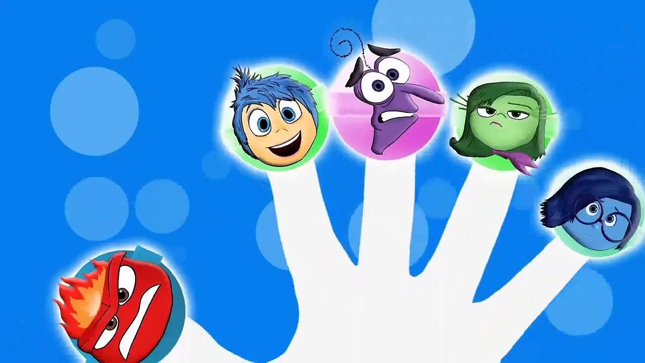 Inside Out Lollipop Finger Family ♫ Nursery Rhymes