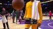 Kobe Bryant Shows Off his Soccer Skills   Clippers vs Lakers   April 6, 2016   NBA 2015-16 Season