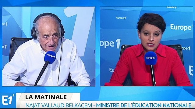 Emmanuel Macron, Loi Travail, jeunesse révoltée et absence des professeurs : Najat Vallaud-Belkacem répond aux questions de Jean-Pierre Elkabbach