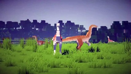 minecraft mod trailer (jurassic craft 2.0) version//1.8 .