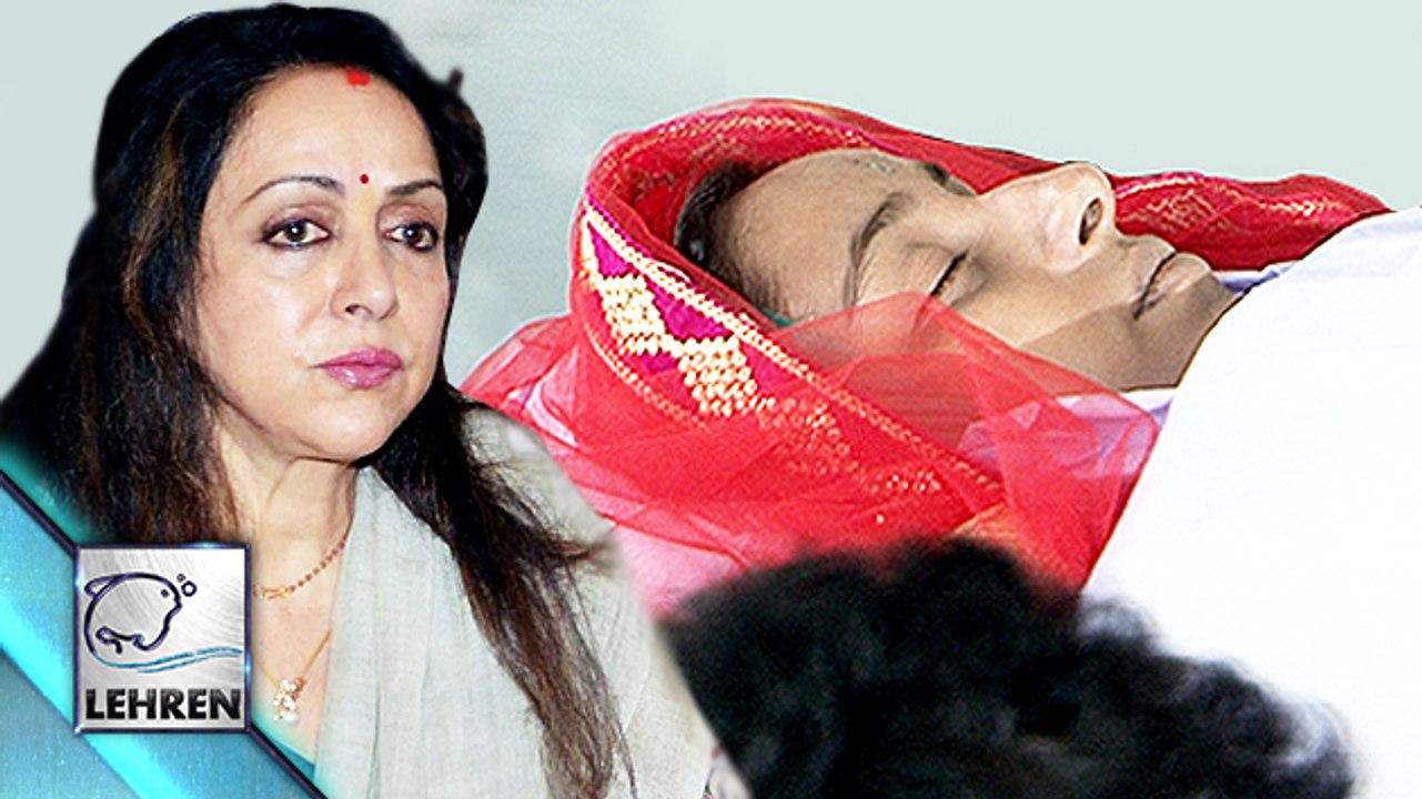 Hema Malini's HARSH Comment On Pratyusha Banerj...