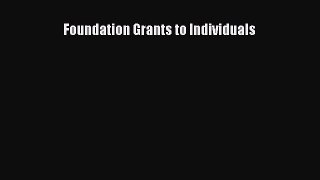 Read Foundation Grants to Individuals Ebook