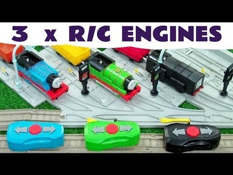 DIESEL PERCY & THOMAS R/C Thomas The Train Toy Trains Kids Toy Train Set Thomas The Tank Engine