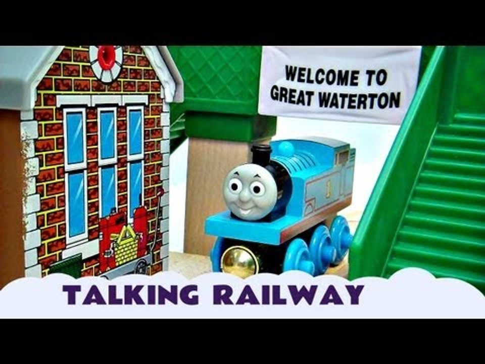 Wooden Railway Interactive Talking Great Discovery  Thomas And Friends Kids Toy Train Set