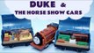 Trackmaster Thomas  Duke & The Horse Show The Tank Engine See Inside cars kids Toy Train Set