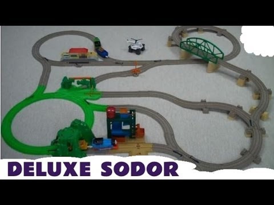 Thomas And Friends DELUXE SODOR ADVENTURE TRAIN SET Kids Toy Thomas The Tank Engine