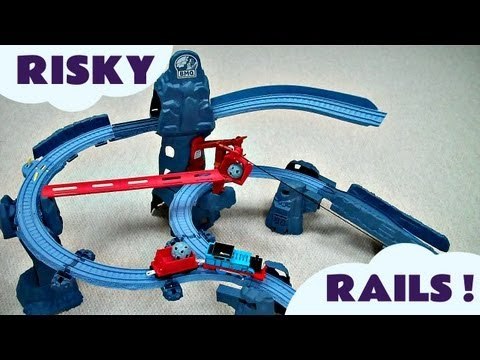 Risky Rails Bridge Drop Set Kids Thomas And Friends Toy Train Thomas The Tank Engine