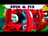 Trackmaster Thomas The Tank Engine SPIN & FIX Kids Toy Train Set Thomas And Friends