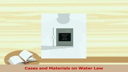 Read  Cases and Materials on Water Law Ebook Free