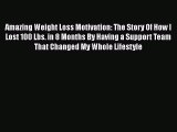 Read Amazing Weight Loss Motivation: The Story Of How I Lost 100 Lbs. in 8 Months By Having