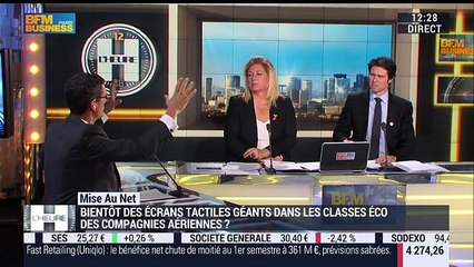 La mise au net: Bientôt des écrans géants dans les classes économiques des compagnies aériennes - 07/04