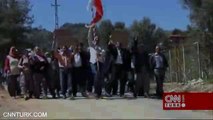 Turkish man Protests