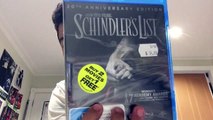 Schindler's list Blu Ray unboxing