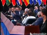 King Juan Carlos of Spain tells Hugo Chavez to shut up
