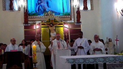 Benção final - Dom Francisco, Missa em Rio Claro