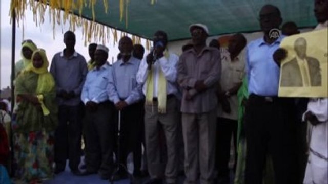 Bağımsız Devlet Başkanı Adayı Omar Elmi Khalreh Miting Düzenledi - Cibuti