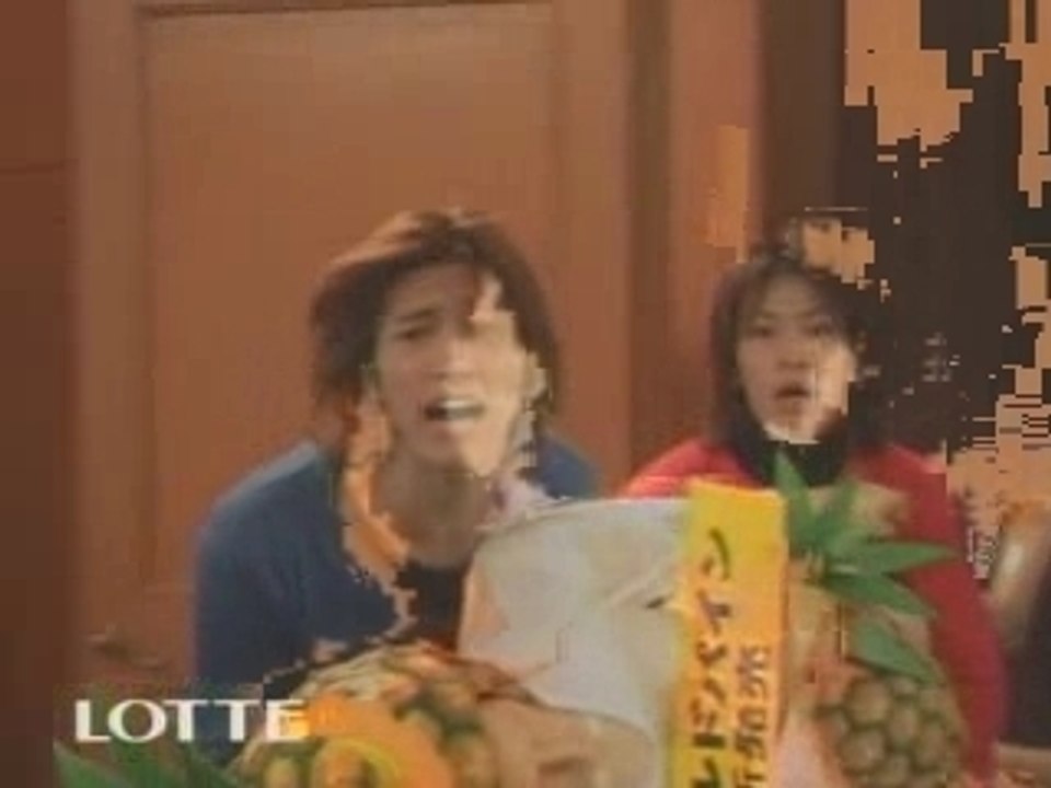 KAT-TUN CM Lotte Gold_Pineapple