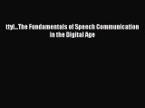 Read ttyl...The Fundamentals of Speech Communication in the Digital Age Ebook Online