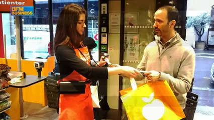 Franprix teste les caisses mobiles